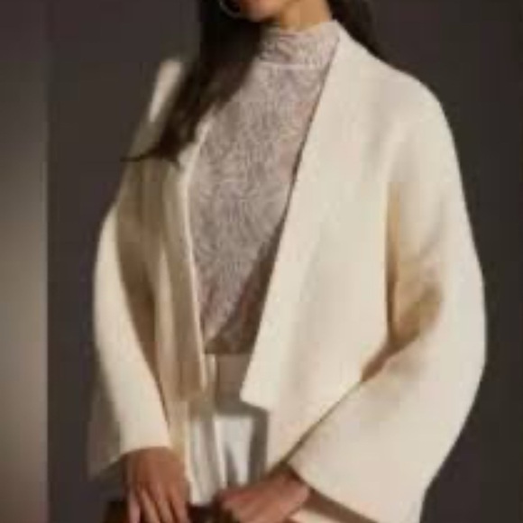 Anthropologie Sweaters - Anthropologie new chunky knit cardigan Sweater oversized Cabincore comfy fall